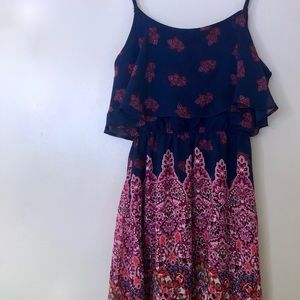 Xhilarartion Floral Scarf Dress